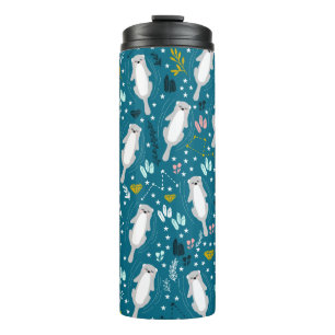Cute Otters Travel Mug
