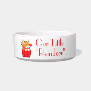 Cute Our Little Reindeer Bowl
