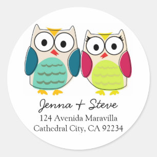 Cute Owl Address Labels