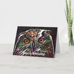 CUTE OWL CARD