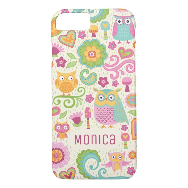 Cute Owl Case-Mate iPhone Case (Back)