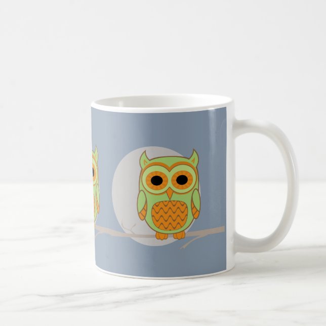 Cute Owl Coffee Mug (Right)