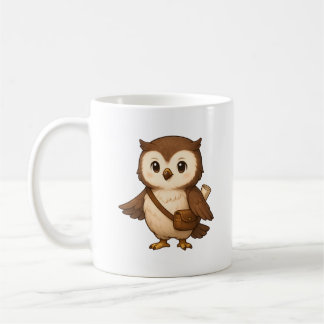 Cute Owl Illustration – Okojo and Friends Illust Coffee Mug