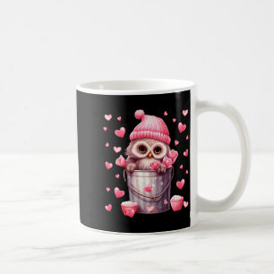 Cute Owl In Valentines Basket For Girls Women Nk R Coffee Mug