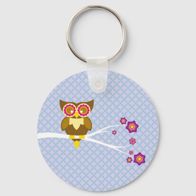 Cute owl keychain (Front)