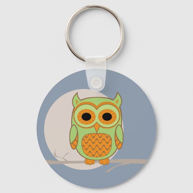 Cute Owl Keychain (Front)