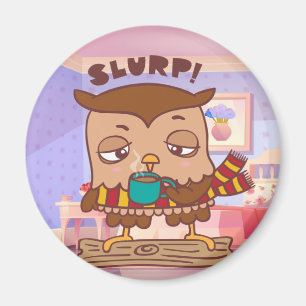 Cute Owl Magnet