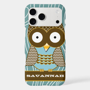 Cute Owl Moorish Zig Zag Motif Choisissez votre co