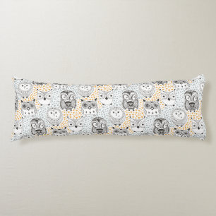 Cute Owl Motif coussins
