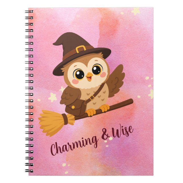 Cute owl notebook (Front)