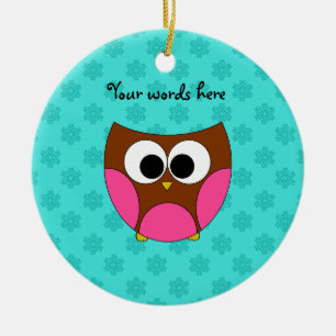 Cute owl ornament
