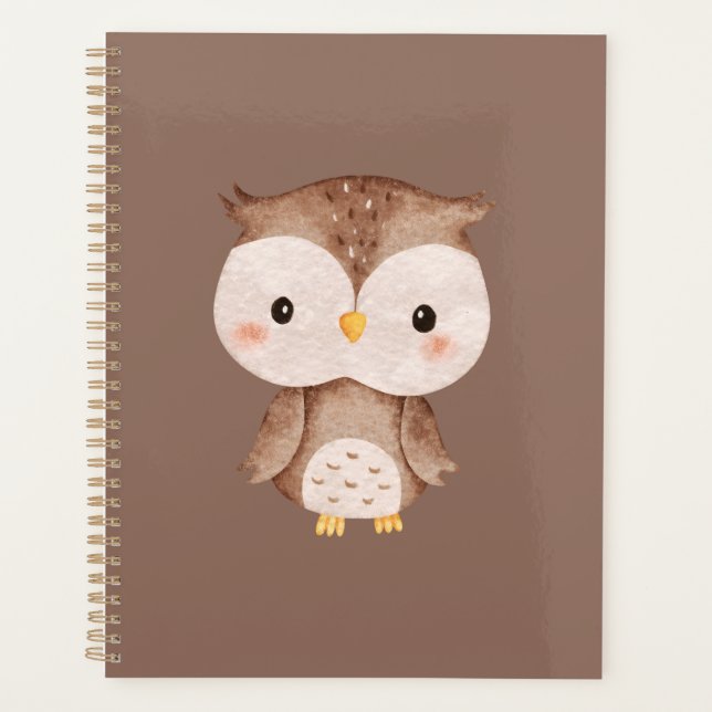 Cute OWL  Planner (Front)