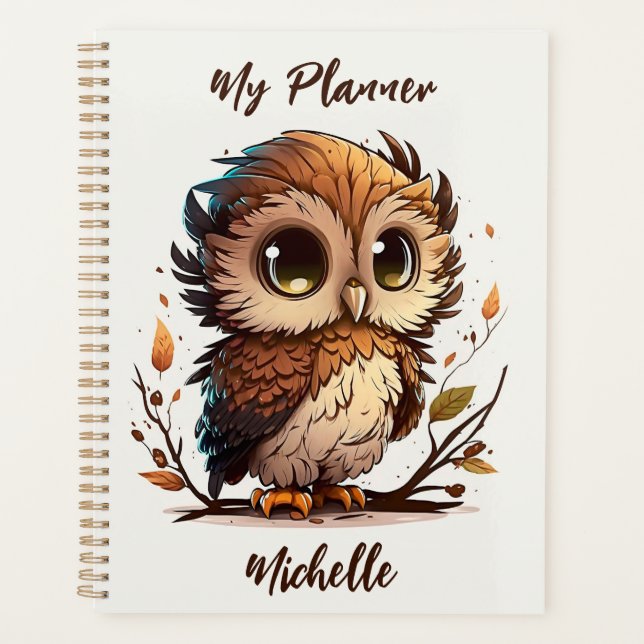 Cute Owl Planner (Front)