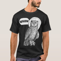 Cute Owl Pun Lover Funny Animal Distressed Camping