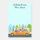 Cute Owl School Bus Driver