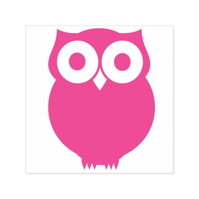 Cute Owl Self-inking Stamp (Design)