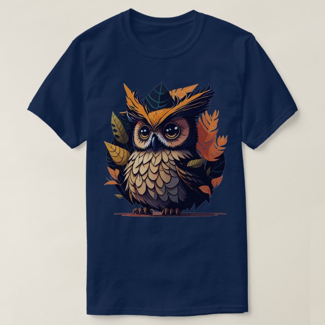Cute Owl T-Shirt (Design Front)