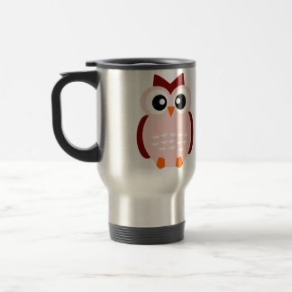 Cute Owl Travel Mug