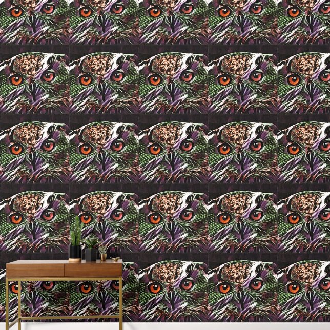 CUTE OWL  WALLPAPER (Hallway)