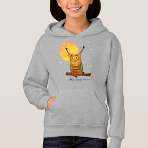 Cute Owl Watercolor Style Name School Year on Back