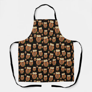 Cute owls apron