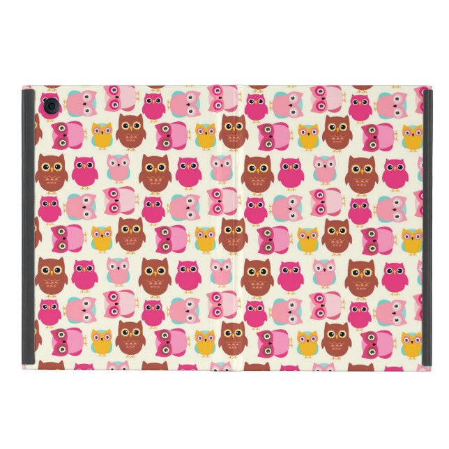 Cute Owls Case For iPad Mini (Outside)