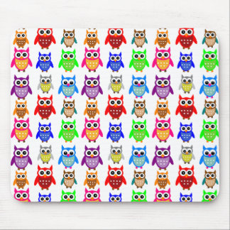 cute owls mouse pad