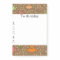 Cute Owls on Brown Post It Note