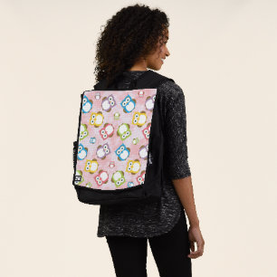 Cute Owls, Owl Pattern, Colourful Owls, Baby Owls Backpack