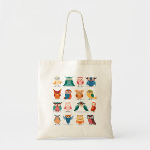 Cute Owls Tote Bag