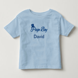 Cute Page Boy Tshirt to Customize
