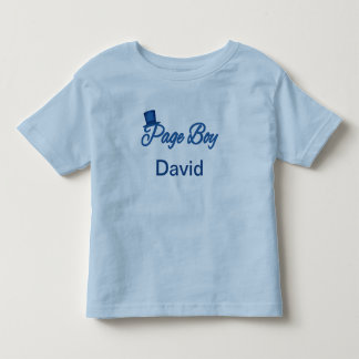 Cute Page Boy Tshirt to Customize