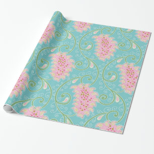 Cute Paisley Pattern Wrapping Paper