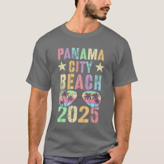 Cute PANAMA CITY BEACH 2025 Beach Trip Vacation Su T-Shirt