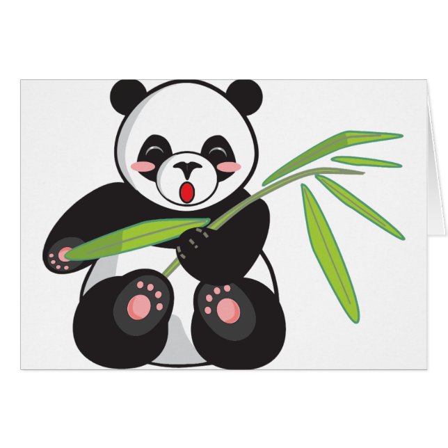 Cute Panda (Front Horizontal)