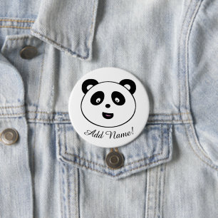Cute Panda, Add Name Button