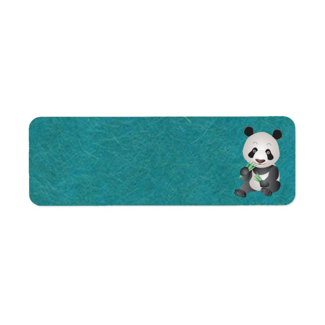 Cute Panda Address Labels (Front)
