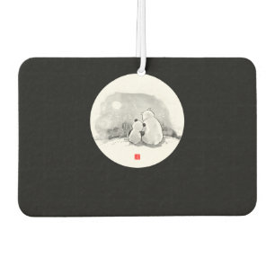 Cute Panda And Polar Bear Animal Lover Air Freshener