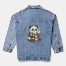Cute Panda - Animal Cafe Illustration