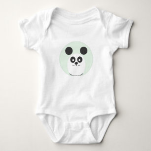 Cute Panda Baby Bodysuit