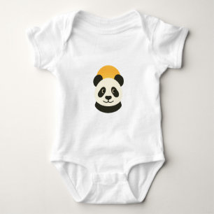 Cute Panda Baby Bodysuit