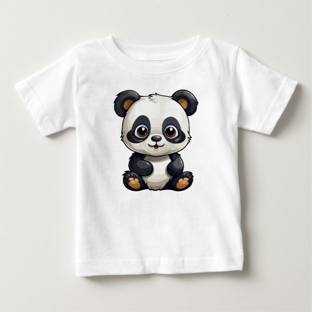 Cute panda baby T-Shirt (Front)