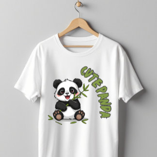 Cute Panda Bamboo Kawaii Animal T-Shirt