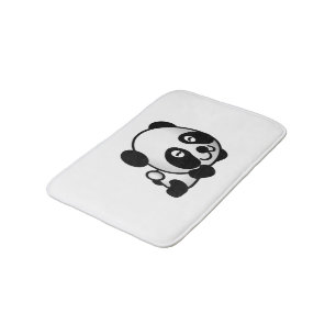 Cute Panda Bathmat