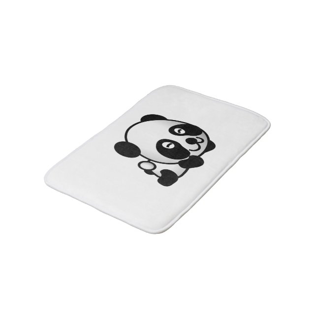 Cute Panda Bathmat (Angled)