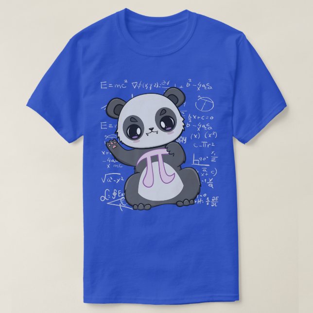 Cute Panda Bear And 3  T-Shirt (Design Front)