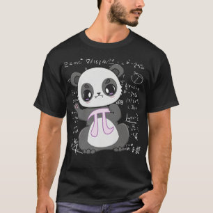 Cute Panda Bear And 3  T-Shirt