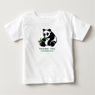 Cute PANDA Bear - China - Animal lover - Baby T-Shirt