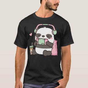 Cute Panda Bear Gamer T-Shirt