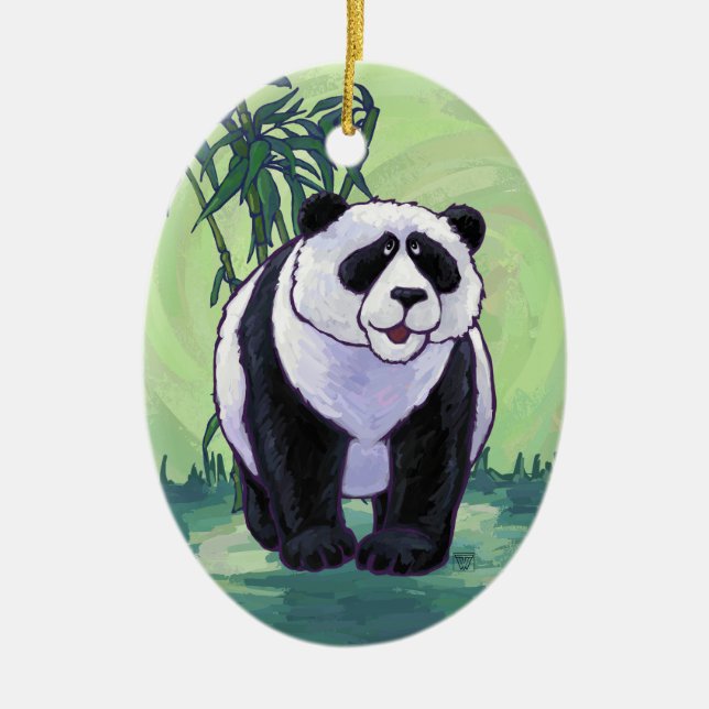 Cute Panda Bear Heads and Tails Room Decoration (Front)
